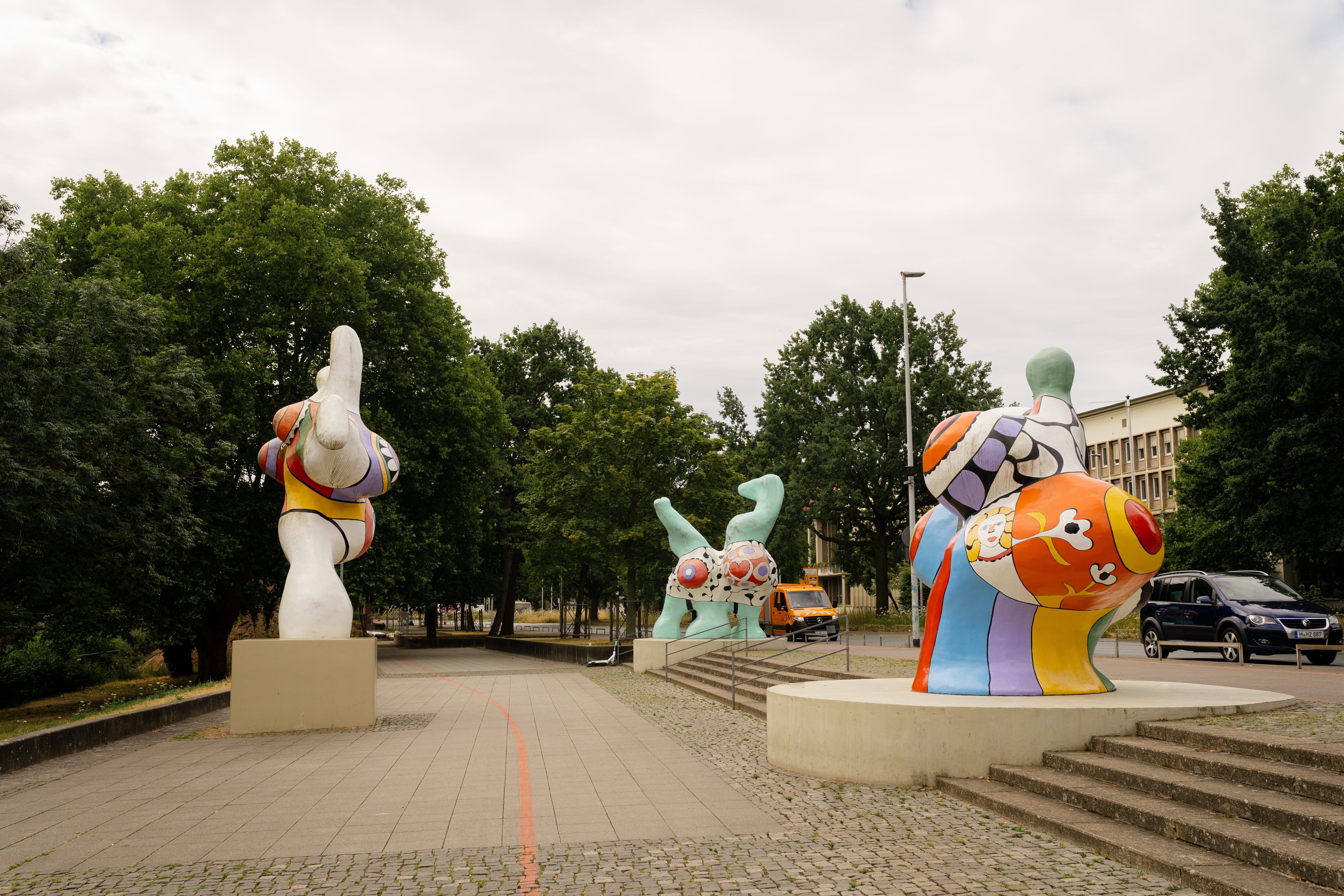 Die Nana-Sculpturen von Niki de Saint Phalle