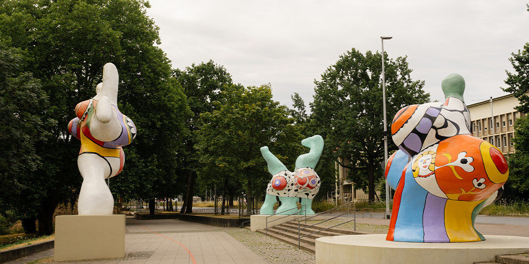 Die Nana-Skulpturen von Niki de Saint Phalle in Hannover.